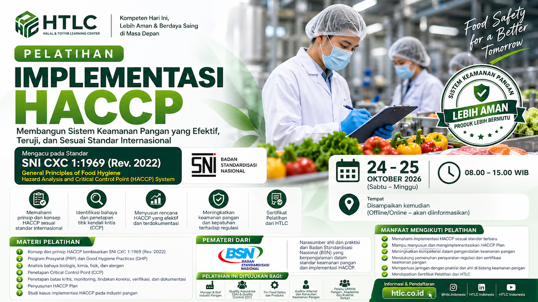 Pelatihan HACCP Batch IV